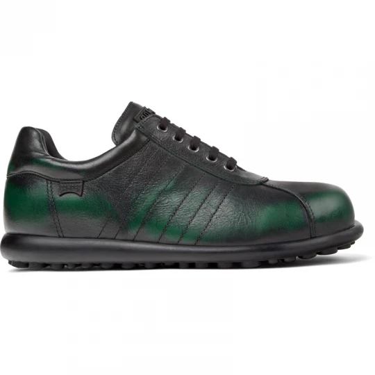 Foto van product CAMPER Pelotas - Vrijetijdsschoenen voor Heren - Zwart, Groen, Smooth leather