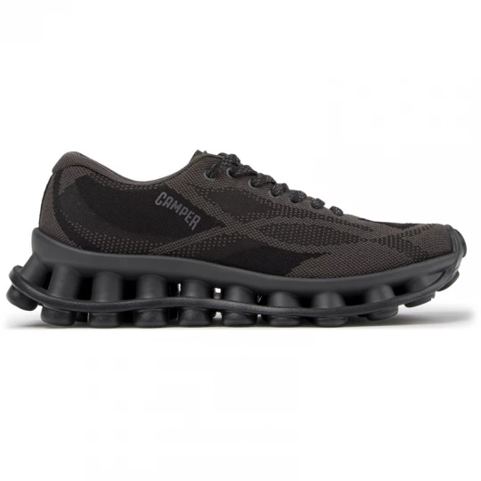 Foto van product CAMPER Pelotissima - Vrijetijdsschoenen voor Dames - Grijs, Zwart, Cotton fabric