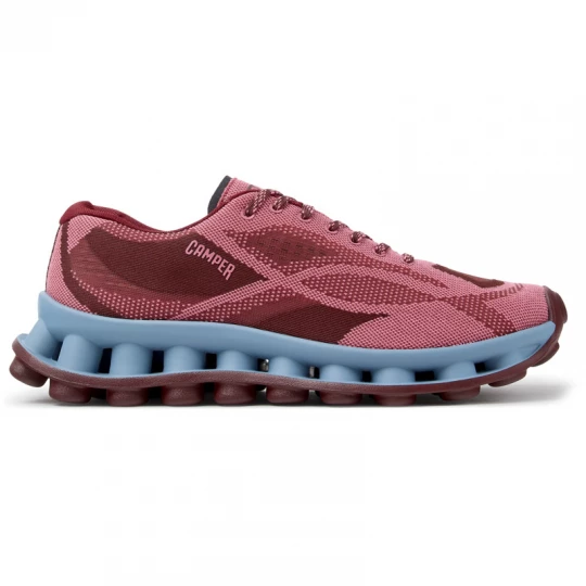 Foto van product CAMPER Pelotissima - Vrijetijdsschoenen voor Heren - Kastanjebruin, Roze, Cotton fabric bordowy
