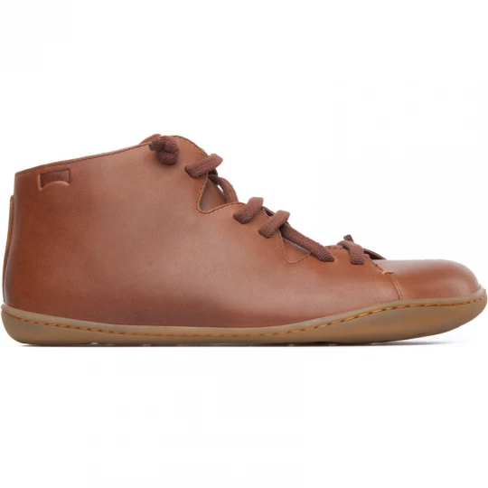 Foto van product CAMPER Peu - Enkellaarzen voor Dames - Bruin, Smooth leather