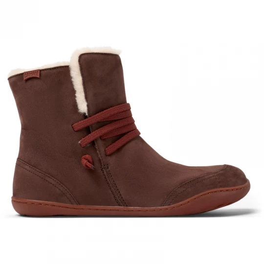 Foto van product CAMPER Peu - Enkellaarzen voor Dames - Bruin, Suede
