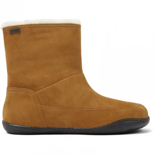Foto van product CAMPER Peu - Enkellaarzen voor Dames - Bruin, Suede