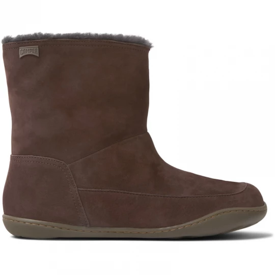 Foto van product CAMPER Peu - Enkellaarzen voor Dames - Bruin, Suede