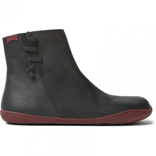 Foto van product CAMPER Peu - Enkellaarzen voor Dames - Zwart, Smooth leather