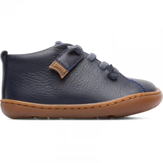 Foto van product CAMPER Peu - Klittenband voor Firstwalkers - Blauw, Smooth leather
