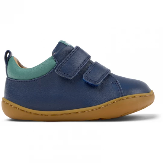 Foto van product CAMPER Peu - Klittenband voor Kinderen - Blauw, Smooth leather