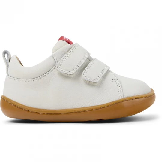 Foto van product CAMPER Peu - Klittenband voor Kinderen - Wit, Smooth leather