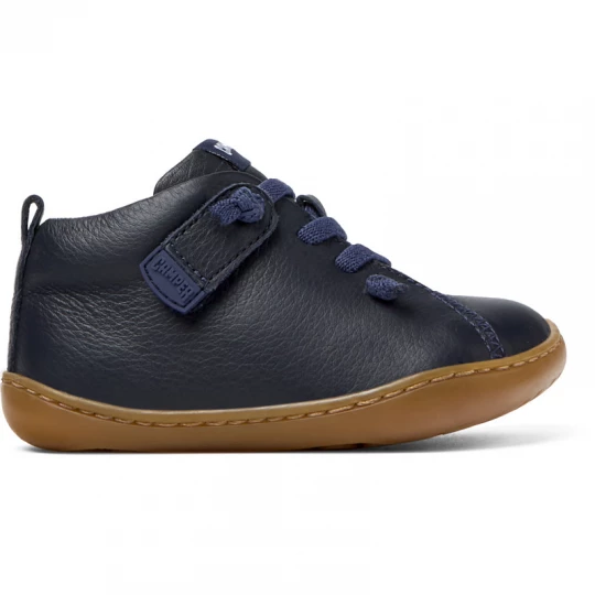 Foto van product CAMPER Peu - Klittenband voor Meisjes - Blauw, Smooth leather