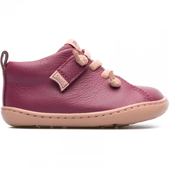 Foto van product CAMPER Peu - Klittenband voor - Paars, Smooth leather