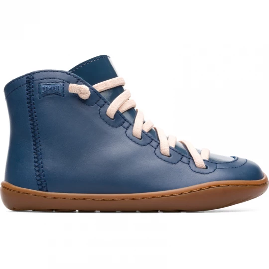 Foto van product CAMPER Peu - Laarzen voor - Blauw, Smooth leather