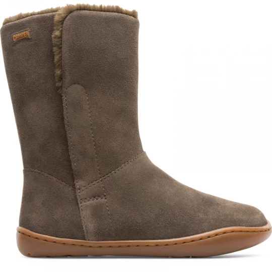 Foto van product CAMPER Peu - Laarzen voor - Bruin grijs, Suede