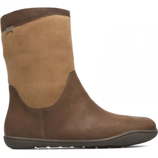 Foto van product CAMPER Peu - Laarzen voor Dames - Bruin, Smooth leather