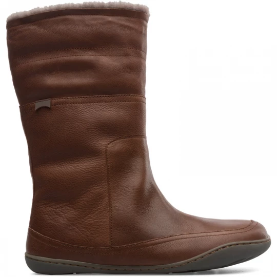 Foto van product CAMPER Peu - Laarzen voor Dames - Bruin, Smooth leather