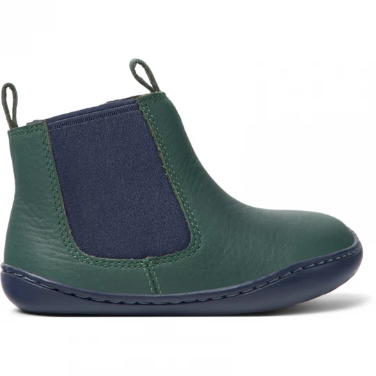 Foto van product CAMPER Peu - Laarzen voor Firstwalkers - Groen, Smooth leather
