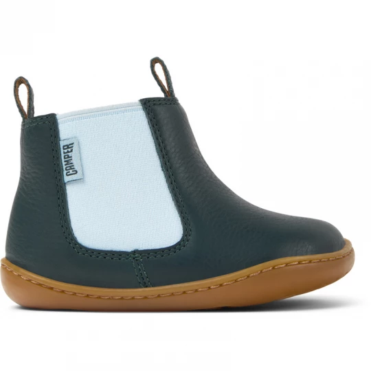 Foto van product CAMPER Peu - Laarzen voor Firstwalkers - Groen, Smooth leather