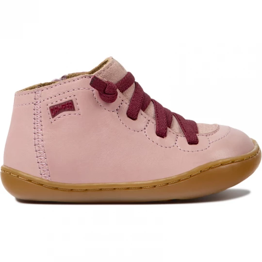 Foto van product CAMPER Peu - Laarzen voor Firstwalkers - Roze, Smooth leather