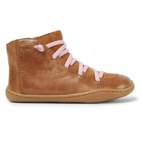 Foto van product CAMPER Peu - Laarzen voor Meisjes - Bruin, Smooth leather