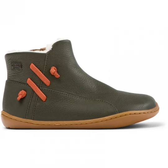 Foto van product CAMPER Peu - Laarzen voor Meisjes - Groen, Smooth leather