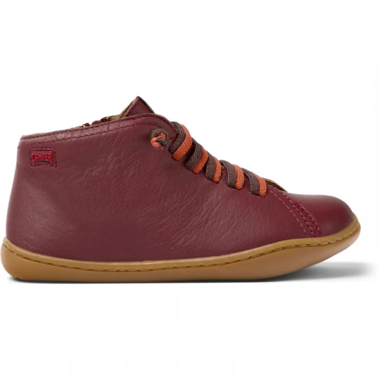 Foto van product CAMPER Peu - Laarzen voor Meisjes - Kastanjebruin, Smooth leather