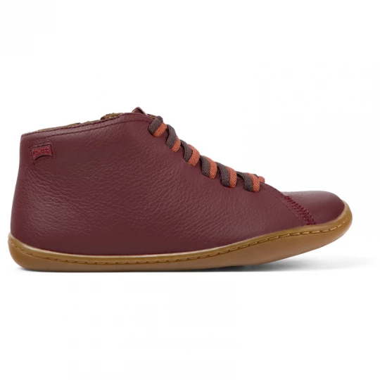 Foto van product CAMPER Peu - Laarzen voor Meisjes - Kastanjebruin, Smooth leather