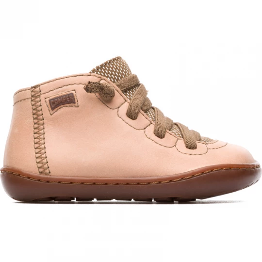 Foto van product CAMPER Peu - Laarzen voor - Nude, Smooth leather