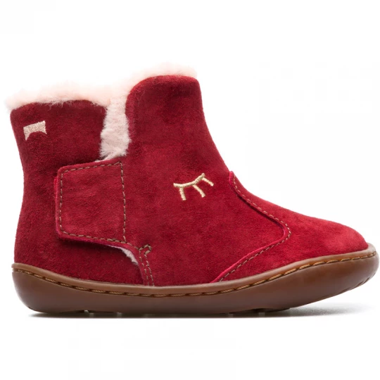Foto van product CAMPER Peu - Laarzen voor - Rood, Suede