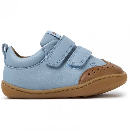 Foto van product CAMPER Peu - Nette vrijetijdsschoenen voor Firstwalkers - Blauw, Smooth leather
