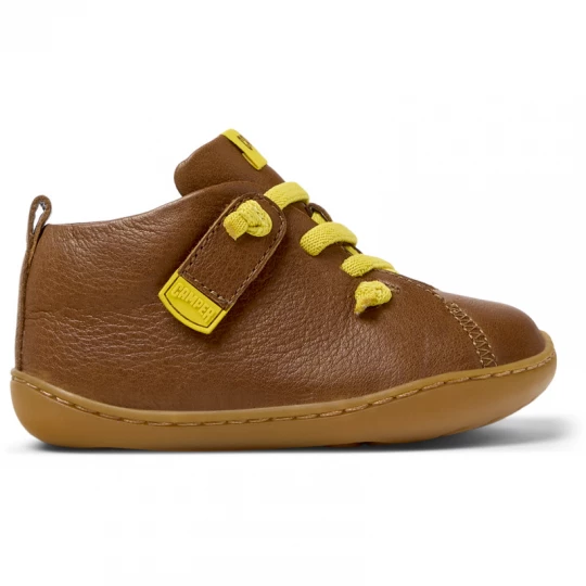 Foto van product CAMPER Peu - Nette vrijetijdsschoenen voor Firstwalkers - Bruin, Smooth leather