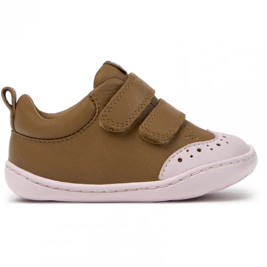 Foto van product CAMPER Peu - Nette vrijetijdsschoenen voor Firstwalkers - Bruin, Smooth leather