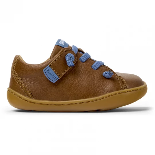 Foto van product CAMPER Peu - Nette vrijetijdsschoenen voor Kinderen - Bruin, Smooth leather
