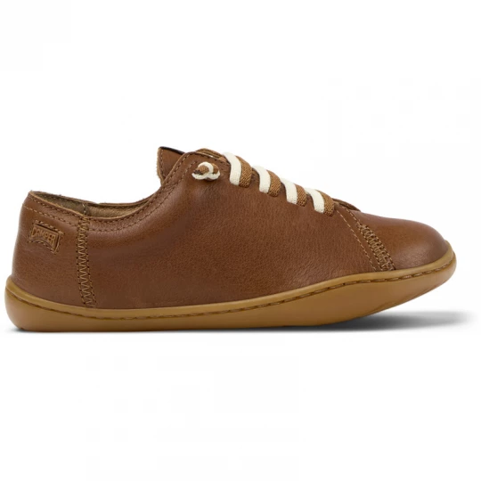 Foto van product CAMPER Peu - Nette vrijetijdsschoenen voor Meisjes - Bruin, Smooth leather