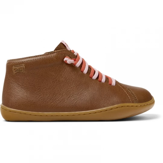 Foto van product CAMPER Peu - Nette vrijetijdsschoenen voor Meisjes - Bruin, Smooth leather