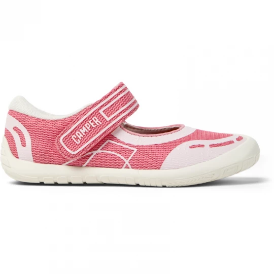 Foto van product CAMPER Peu Path - Ballerina’s voor Meisjes - Roze, Cotton fabric