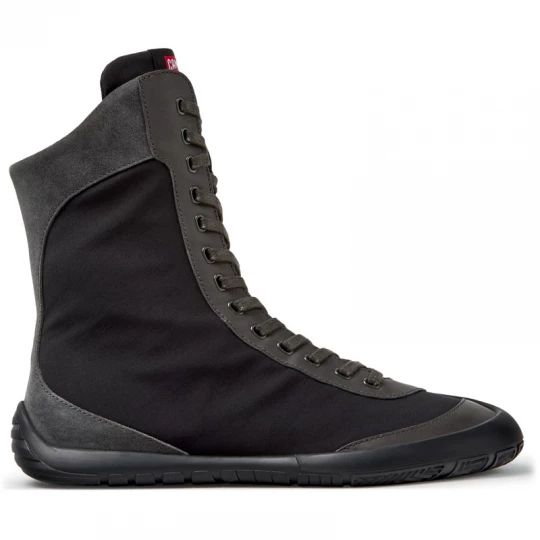 Foto van product CAMPER Peu Path+ - Vrijetijdsschoenen voor Dames - Zwart, Grijs, Cotton fabric / Smooth leather