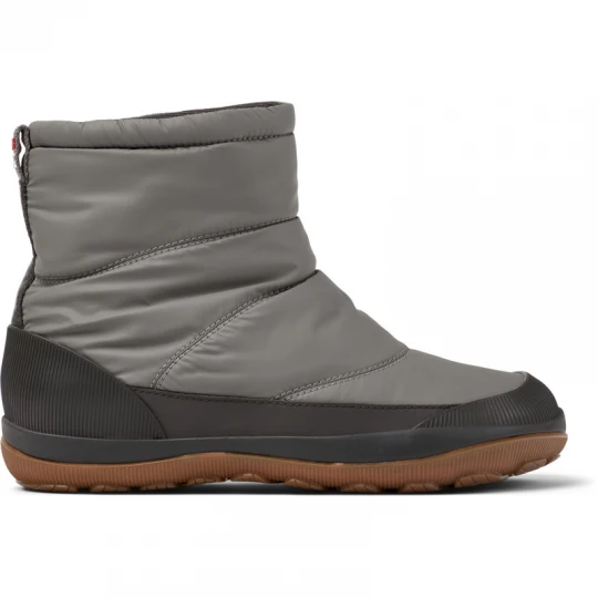 Foto van product CAMPER Peu Pista - Enkellaarzen voor Dames - Grijs, Cotton fabric / Smooth leather