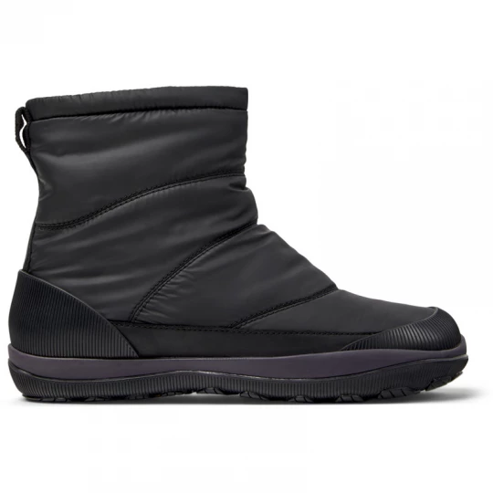 Foto van product CAMPER Peu Pista - Enkellaarzen voor Dames - Zwart, Cotton fabric / Smooth leather