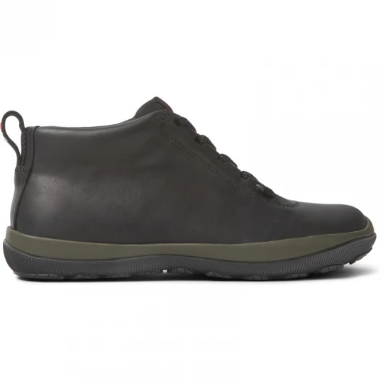 Foto van product CAMPER Peu Pista - Enkellaarzen voor Dames - Zwart, Smooth leather / Cotton fabric