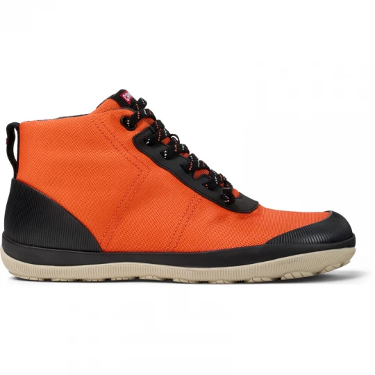 Foto van product CAMPER Peu Pista - Enkellaarzen voor Heren - Oranje, Cotton fabric