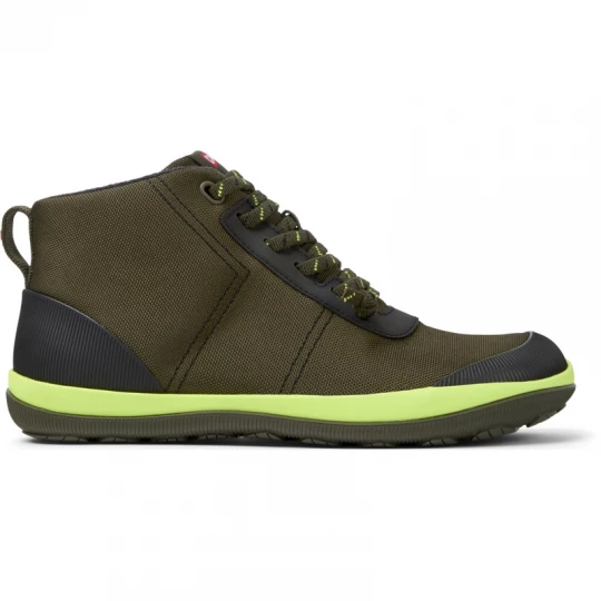 Foto van product CAMPER Peu Pista GM - Enkellaarzen voor Heren - Groen, Cotton fabric