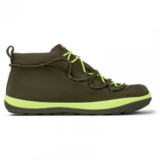 Foto van product CAMPER Peu Pista GM - Enkellaarzen voor Heren - Groen, Cotton fabric