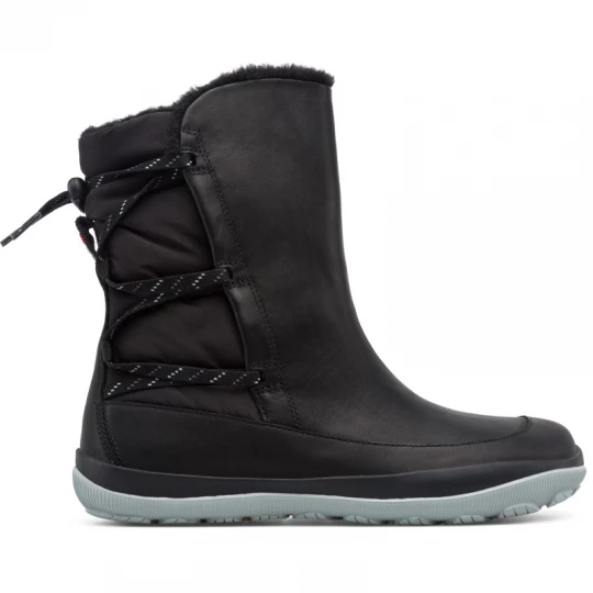 Foto van product CAMPER Peu Pista - Laarzen voor Dames - Zwart, Smooth leather / Cotton fabric