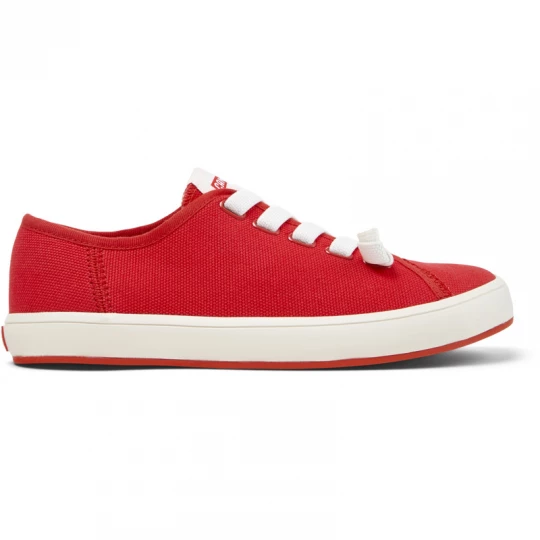 Foto van product CAMPER Peu Rambla II - Sneakers voor Dames - Rood, Cotton fabric