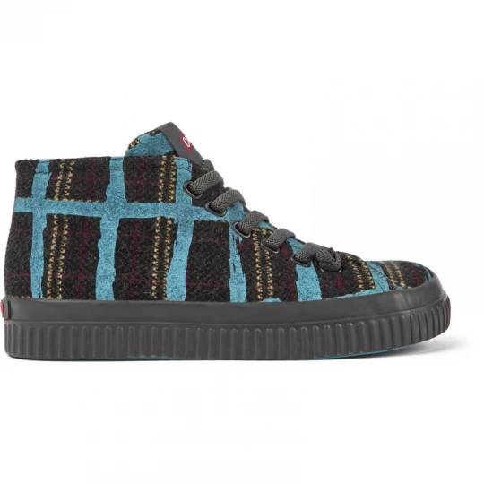 Foto van product CAMPER Peu Roda - Enkellaarzen voor Dames - Grijs, Blauw, Cotton fabric
