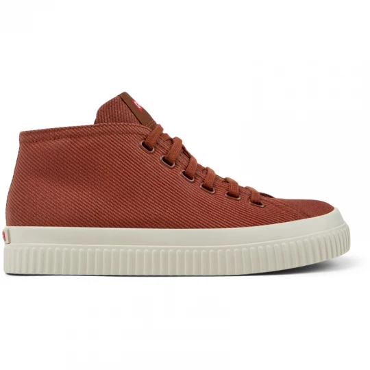 Foto van product CAMPER Peu Roda - Enkellaarzen voor Dames - Rood, Cotton fabric