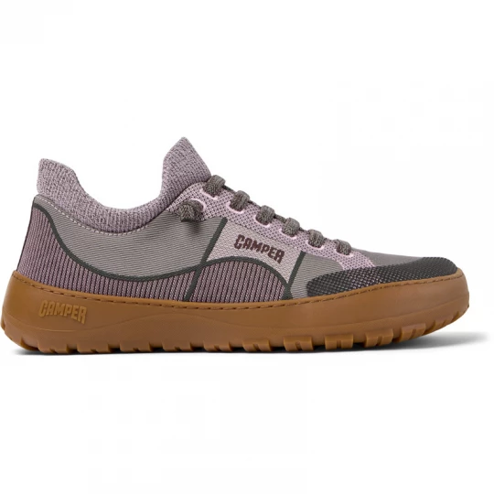 Foto van product CAMPER Peu Serra - Vrijetijdsschoenen voor Dames - Kastanjebruin, Roze, Cotton fabric bordowy