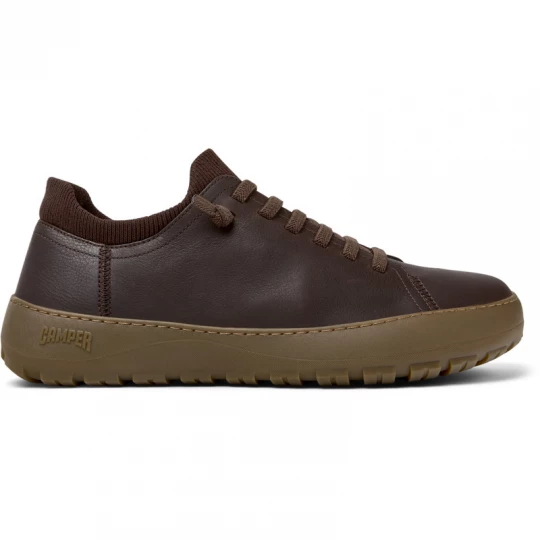 Foto van product CAMPER Peu Serra - Vrijetijdsschoenen voor Heren - Bruin, Smooth leather / Cotton fabric