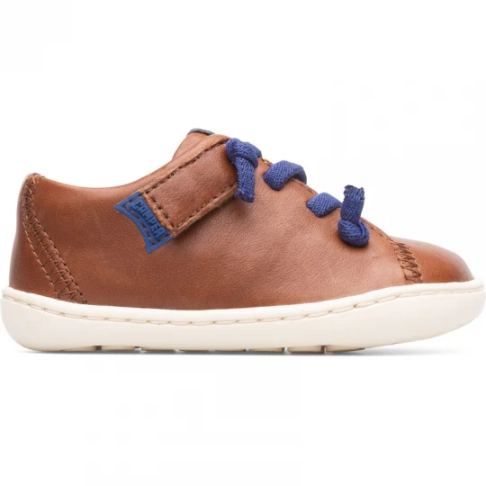 Foto van product CAMPER Peu - Sneakers voor Firstwalkers - Bruin, Smooth leather