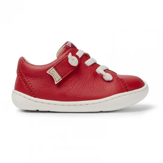 Foto van product CAMPER Peu - Sneakers voor Firstwalkers - Rood, Smooth leather