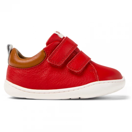 Foto van product CAMPER Peu - Sneakers voor Firstwalkers - Rood, Smooth leather
