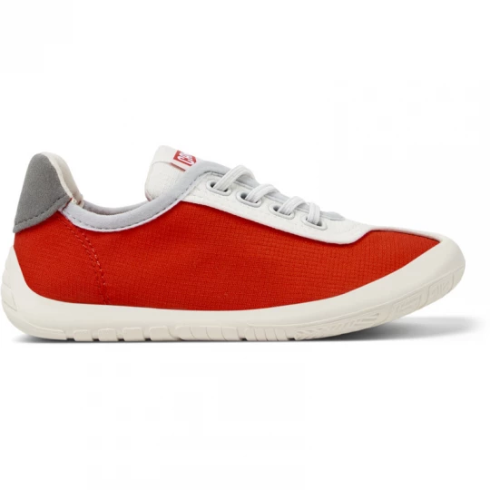 Foto van product CAMPER Peu - Sneakers voor Meisjes - Rood, Wit, Groen, Cotton fabric